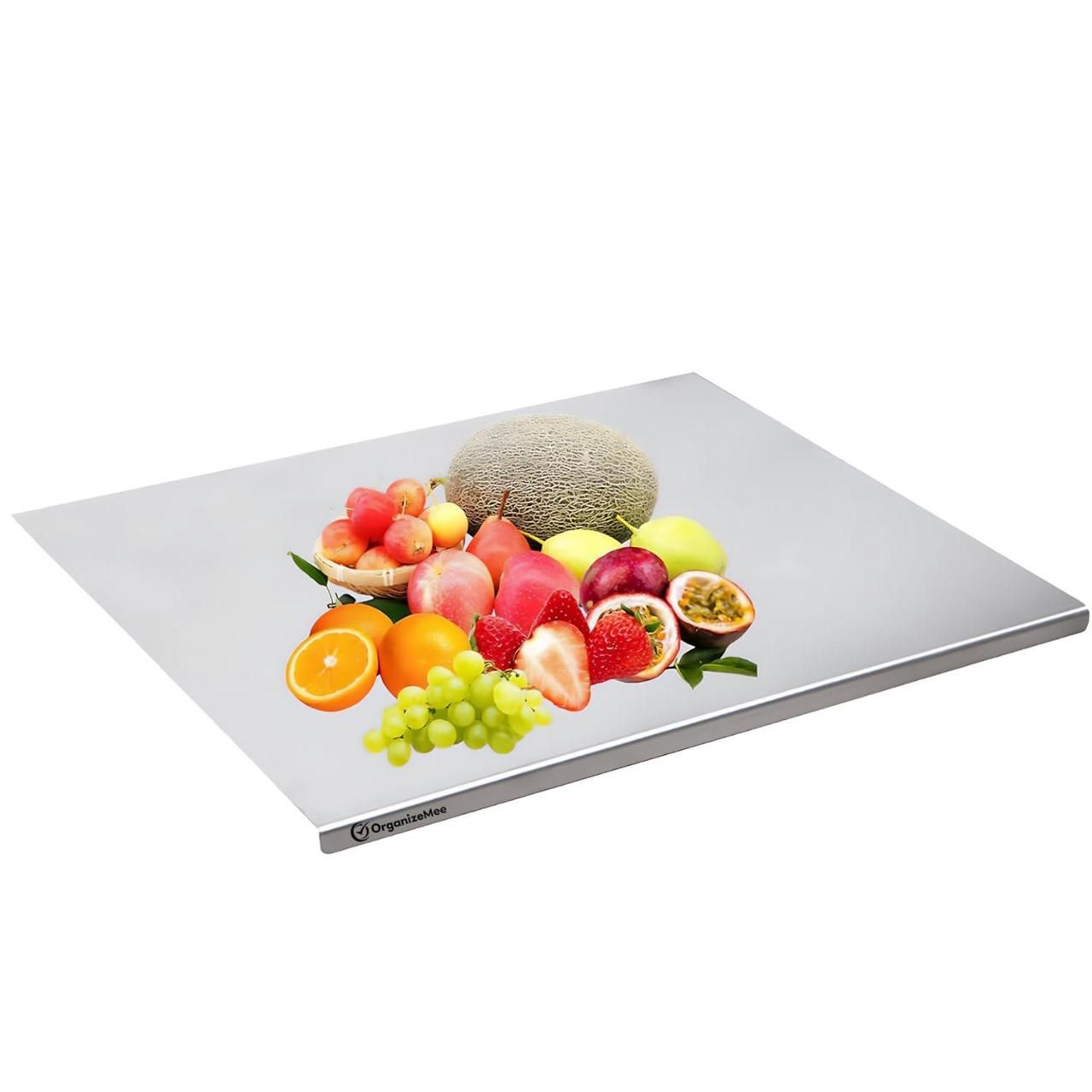 Stainless Steel Chopping Board (35x31cm) - Springkart 