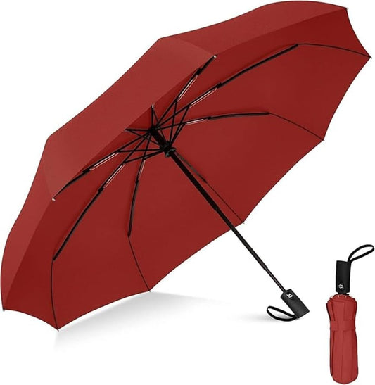 TEKCOOL Umbrella, UV Big Size Umbrella for Sun Protection Rain Windproof Strong Large 3 Fold For Men Women Kids Boys Girls Perfect & Stylish Windproof & Compact''