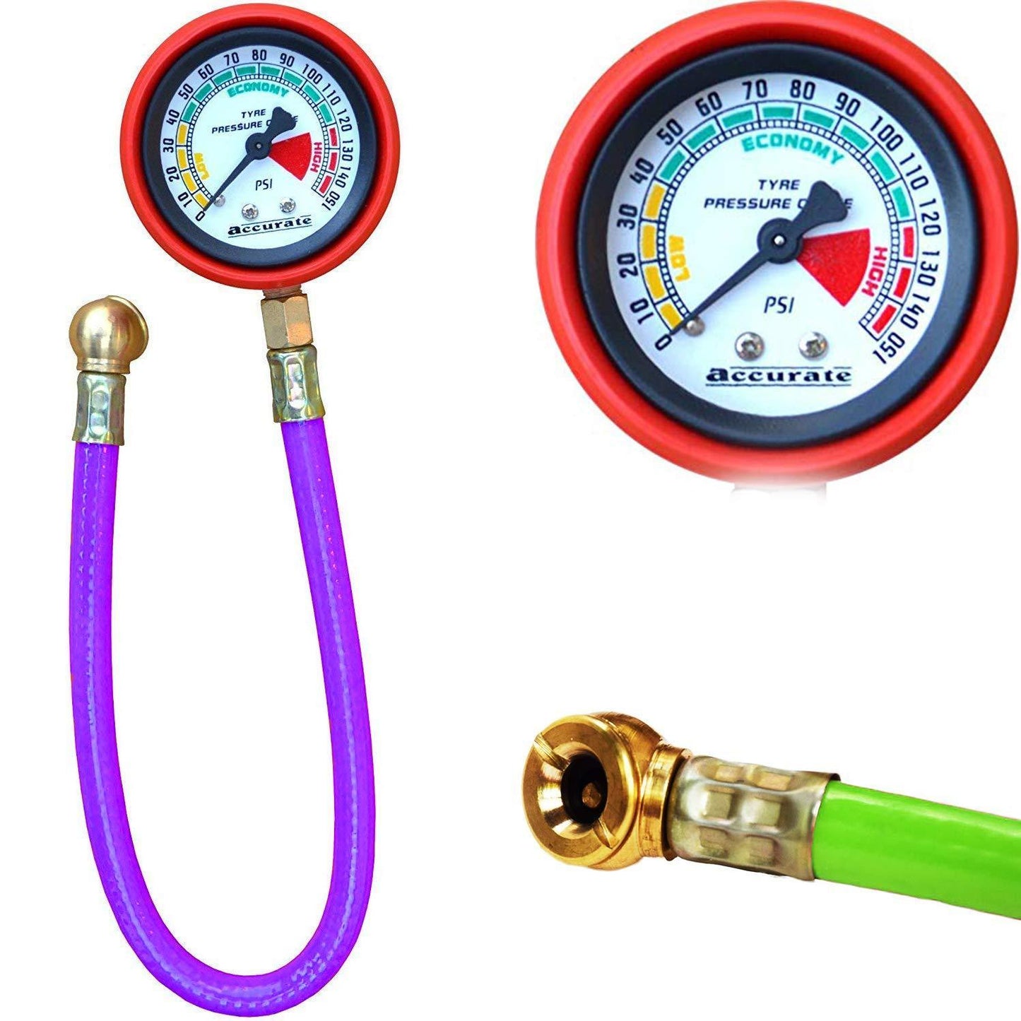 512 -heavy Duty Tire Inflator Gauge Air Compressor Accessories - Springkart 