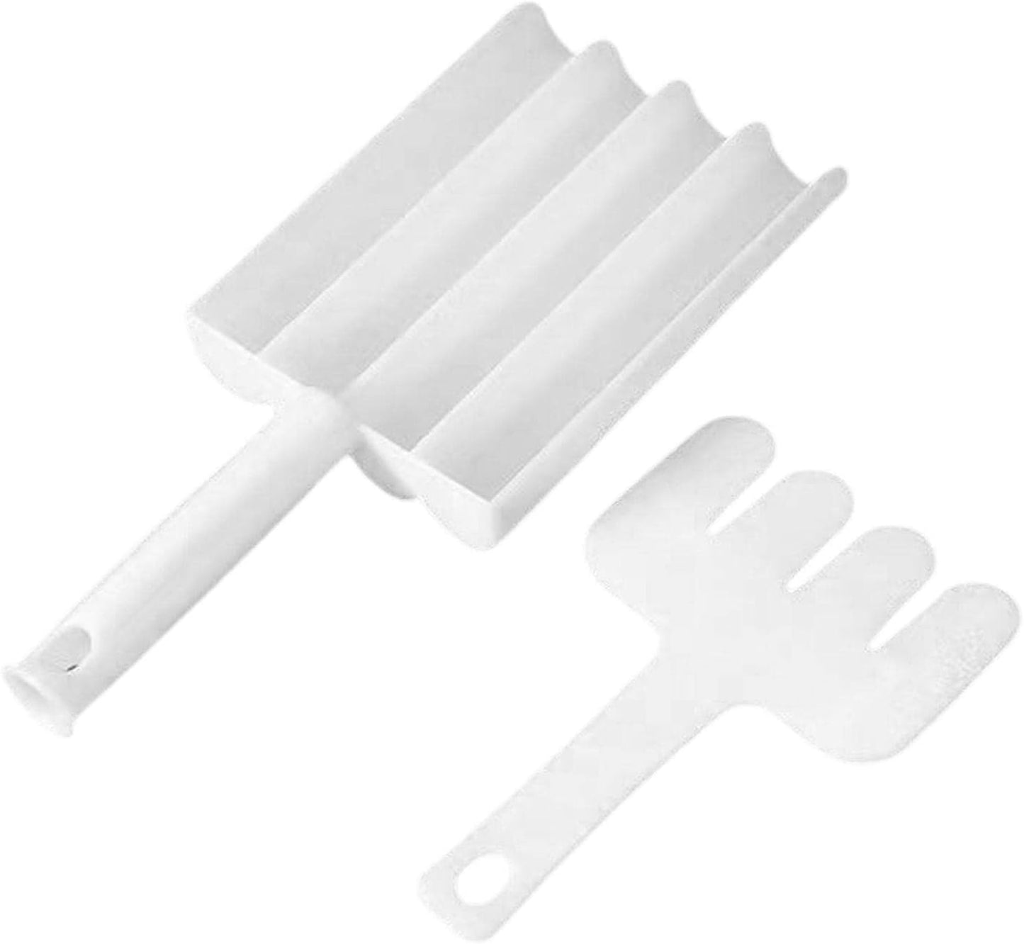 Small Multifunction Fritters Maker - Creative Fritters Scoop Multi-Function Ball Maker | Portable Maker for Making Cake Balls, Ice Cream Spoon, Doughnut, Hand Cutting Scoop(2pc Set) - Springkart 