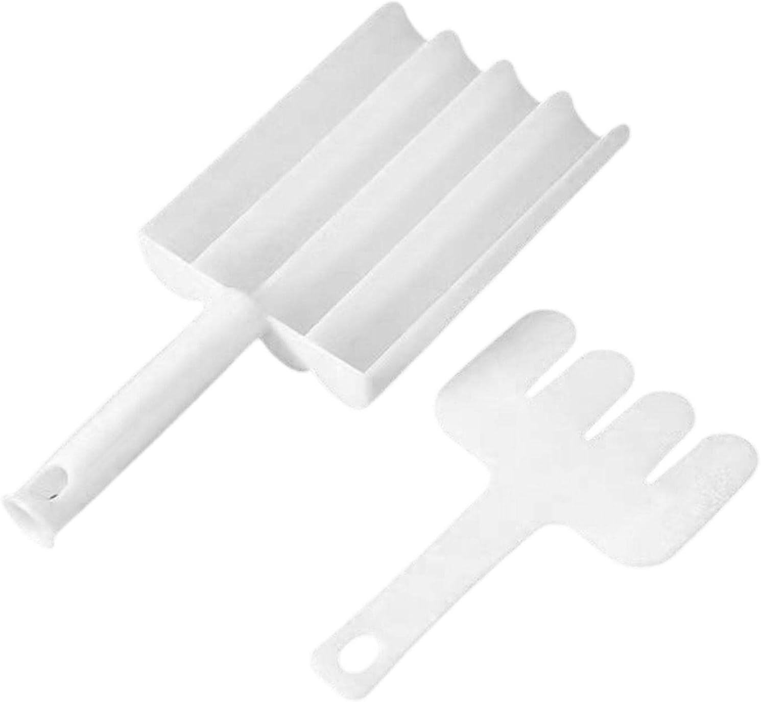 Small Multifunction Fritters Maker - Creative Fritters Scoop Multi-Function Ball Maker | Portable Maker for Making Cake Balls, Ice Cream Spoon, Doughnut, Hand Cutting Scoop(2pc Set) - Springkart 
