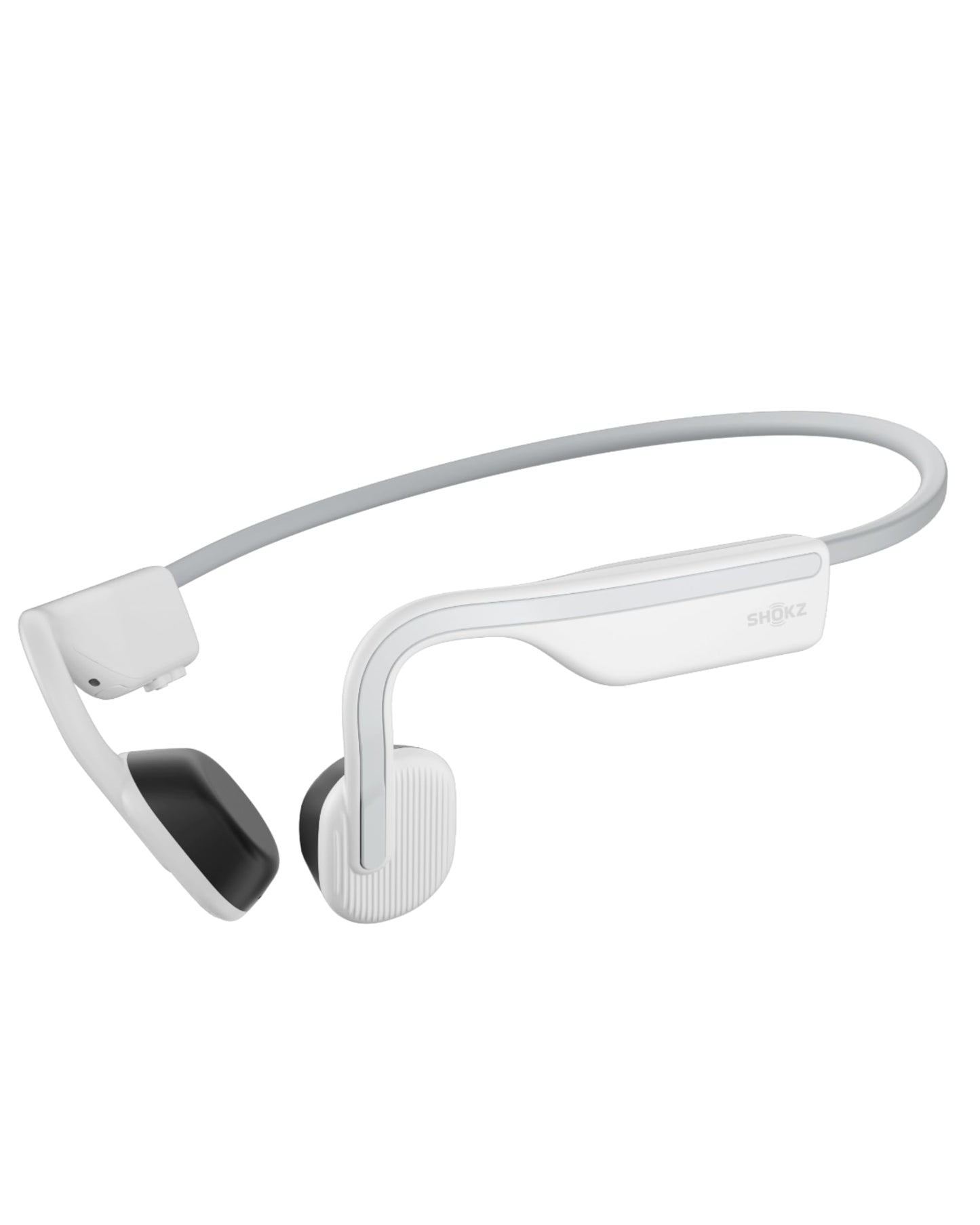 SHOKZ OpenMove Bluetooth Wireless Headphones with Mic, Bone Conduction Wireless Headset with 6H Playtime, IP55 Waterproof Sports Headphones for Running, Workout, Cycling (Slate Grey)