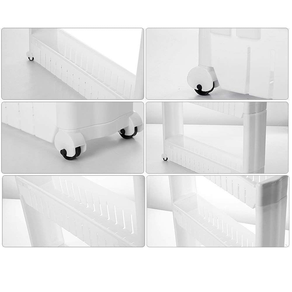 Multipurpose 4 Layer Space Saving Storage Organizer Rack Shelf - Springkart 