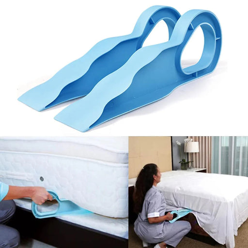 38 Cm Bedsheet Mattress Lifter Stand Tool, 2 in 1 Bedsheet Tucker Tool - Springkart 