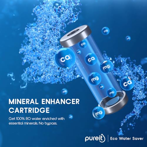 Buy Pureit Eco Water Saver RO+UV+MF+Mineral | 7-Stage | 10L | Up to 60% Saving | Suitable for Borewell, Tanker & Municipal Supply | Table Top | Wall Mountable | Black Online at Low Prices in India - Amazon.in
