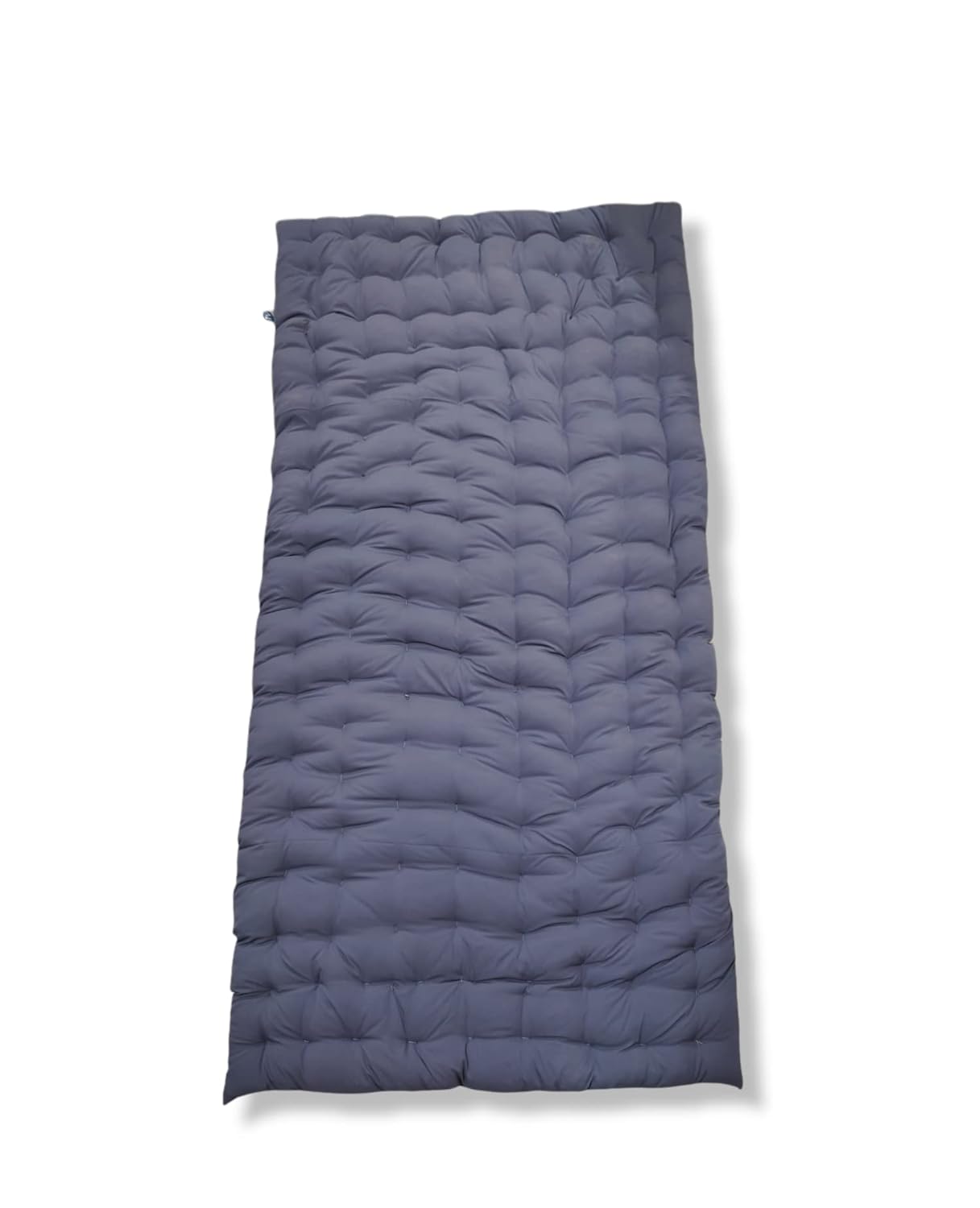 ATOOTFUSION Soft Cotton Grey Color Quilt | Foldable Light Weight Filled Single Firm Cotton Quilt Mattress| Gadda (Solid Coloured, 1 Sleeping Capacity, 3 x 6 ft or 72 x 36 Inches) (Grey)