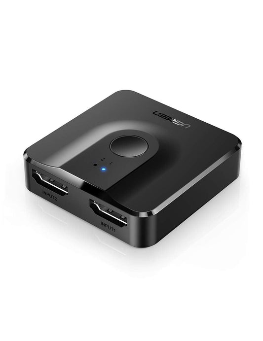 UGREEN HDMI Switch 2 in 1 Out 4K 60Hz Splitter, Bi-Directional 2 Input 1 Output Support 3D Compatible with Xbox PS4 PS5 Blu-Ray Player TV Stick HDTV Monitor