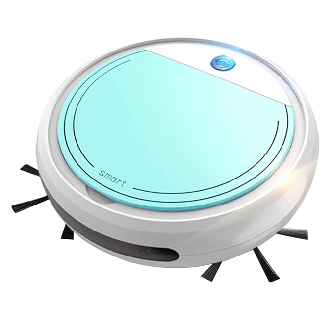4-in-1 Cleaning Mopping Sweeping Robot Automatic Vacuum Cleaner Light Blue