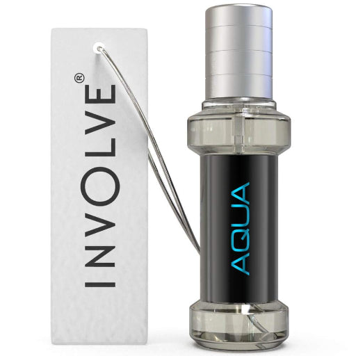 INVOLVE Elements Aqua Spray Air Perfume | Fine Fragrance Car Scent Air Freshener - IELE01-30ml | Car fresheners | Car accessories interior | Long lasting fragrance | Car perfume