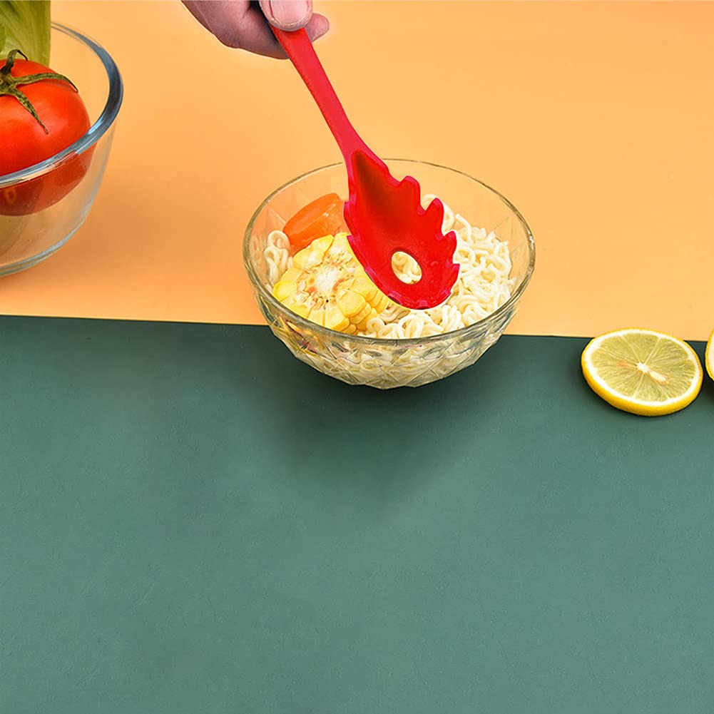 Pasta Fork Spaghetti Spoon Server Tongs Noodles Fork - Springkart 