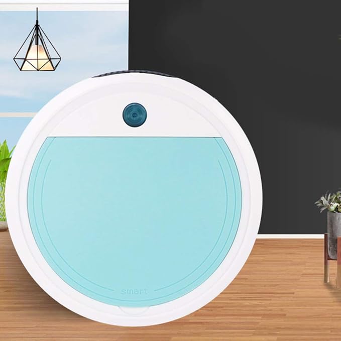 4-in-1 Cleaning Mopping Sweeping Robot Automatic Vacuum Cleaner Light Blue