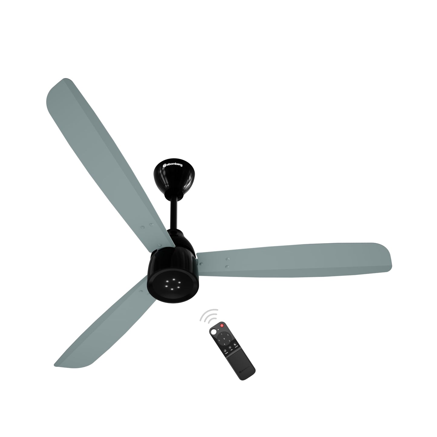 atomberg Renesa Enzel 1200mm BLDC Ceiling Fan with Remote Control | BEE 5 star Rated Energy Efficient Ceiling Fan | High Air Delivery with LED Indicators| 3 Year Warranty (Gloss White)