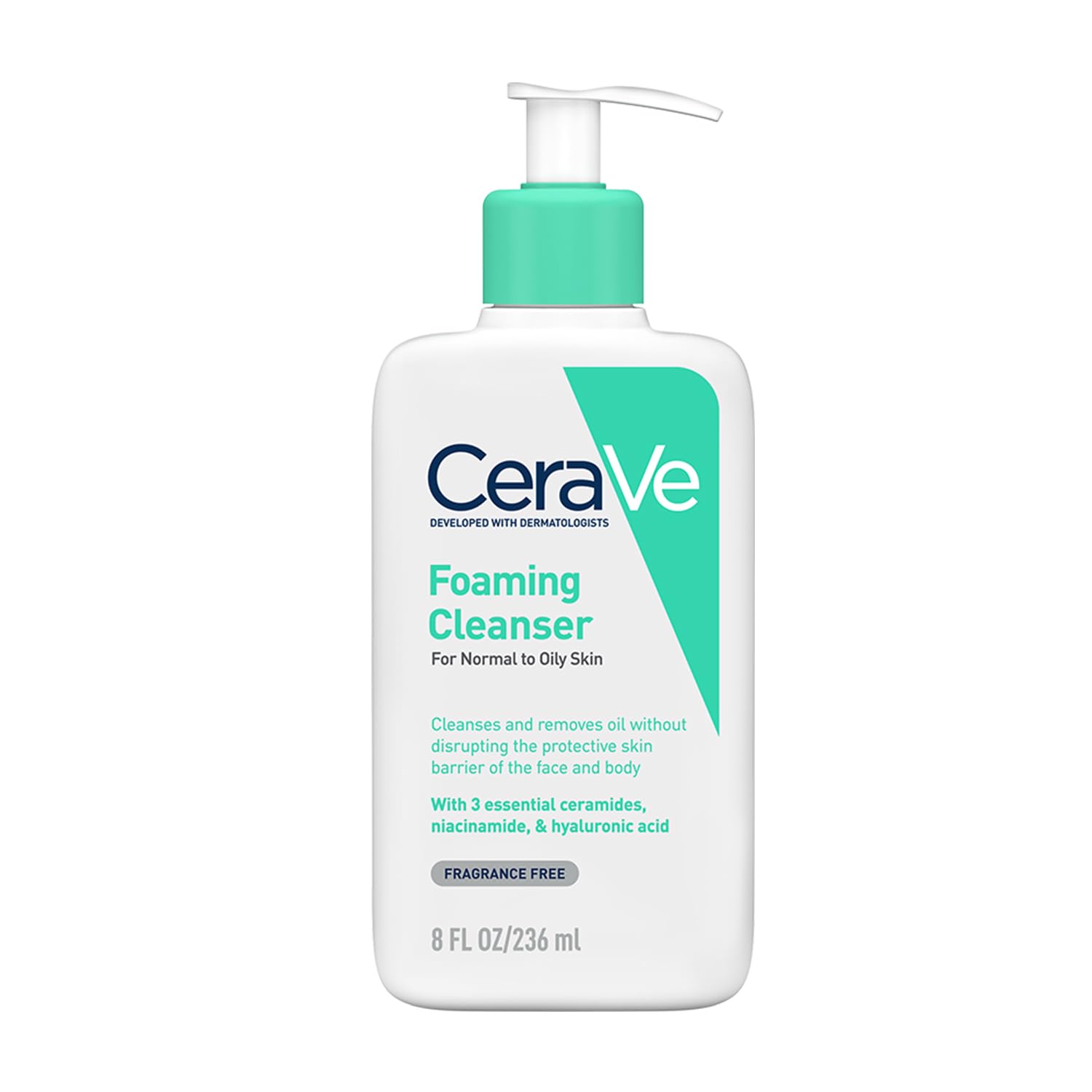CeraVe Foaming Cleanser For Normal To Oily Skin
