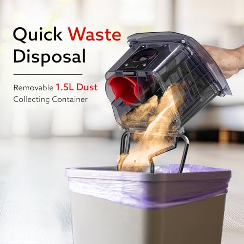 AGARO ICON 1600 Watts Bagless Dry Vacuum Cleaner for Home & Office, up to 24 kPa Variable Suction with Cyclonic Technology, 1.5L Bagless Bin, Multiple Accessories, Compact & Lightweight, Easy to Use : Amazon.in: Home & Kitchen