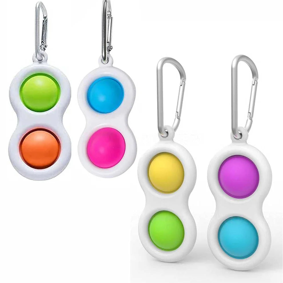 Pop It Fidget Toy Soft Silicone Push Pop Bubble for Car, Bike & Gifts for Kids & Adults