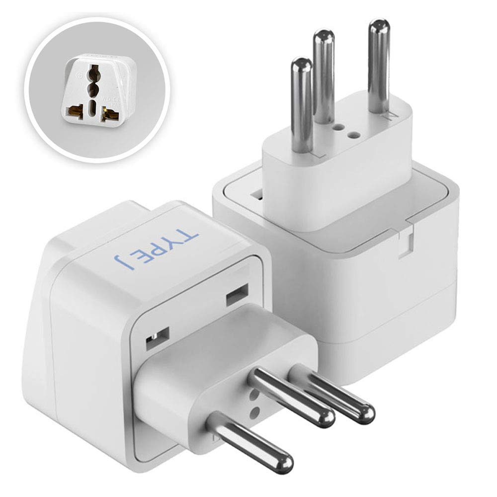 Ceptics UK Adapter for Indian Pins, India to UAE, Hong Kong, Dubai, UK Plug - Type G - Perfect for Laptop, Camera, Chargers - CE - RoHS - 3 Pack -White- Lifetime Limited Warranty