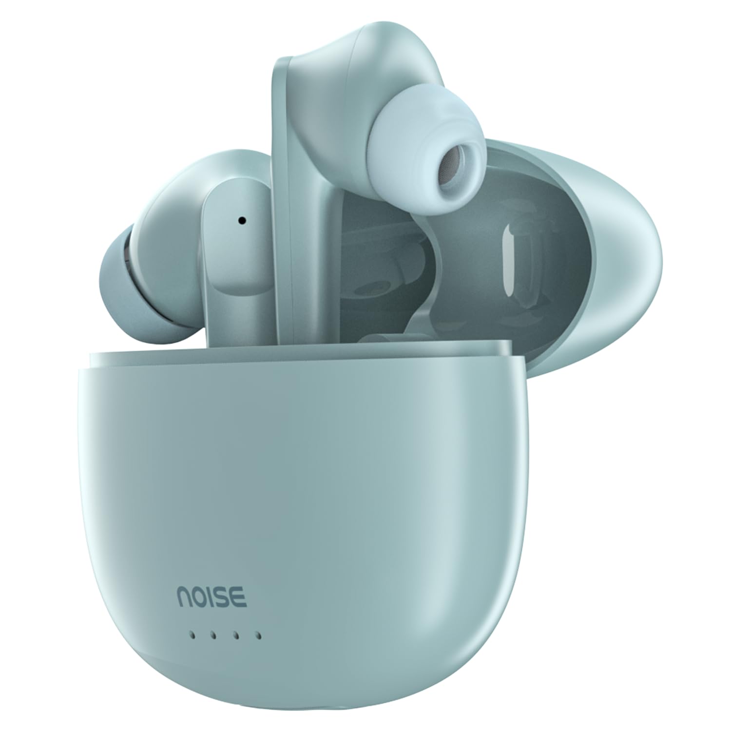 Noise Buds VS104 Truly Wireless Earbuds with 45H of Playtime, Quad Mic with ENC, Instacharge(10 Min=200 Min), 13Mm Driver, Low Latency, BT V5.2 (Charcoal Black)