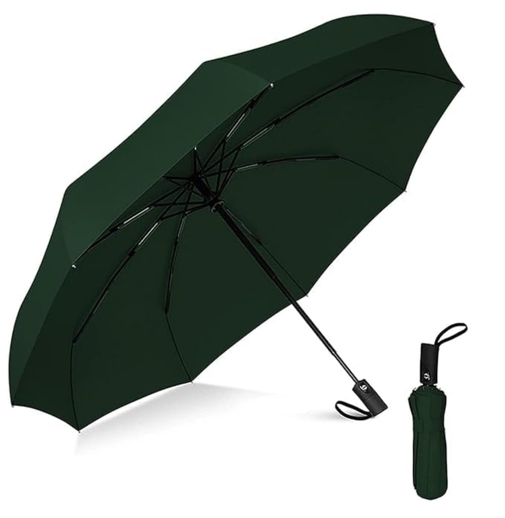 TEKCOOL Umbrella, UV Big Size Umbrella for Sun Protection Rain Windproof Strong Large 3 Fold For Men Women Kids Boys Girls Perfect & Stylish Windproof & Compact''