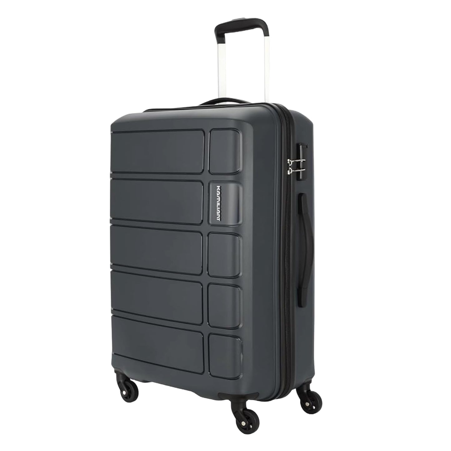 Kamiliant American Tourister Polypropylene Kam Harrier Sp78Cm Orange Spinner Suitcase, Medium