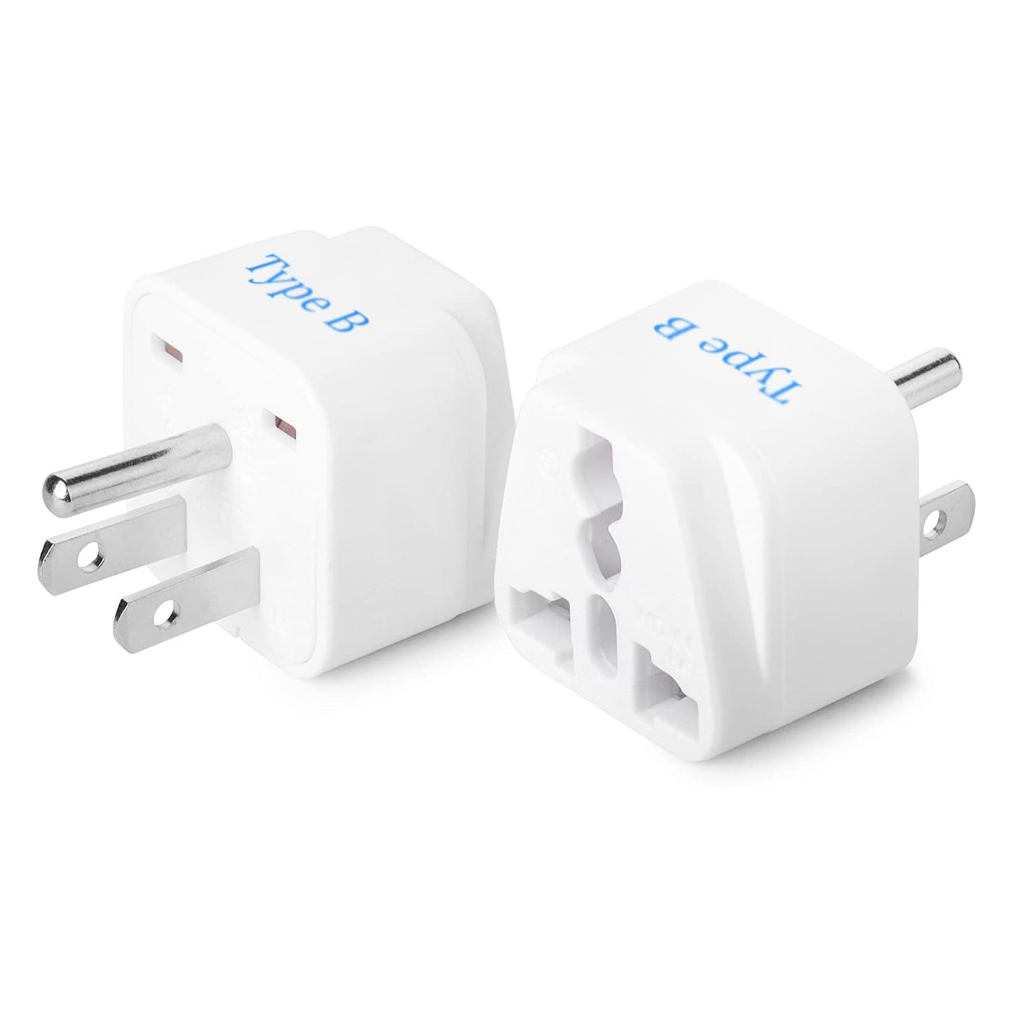 Ceptics UK Adapter for Indian Pins, India to UAE, Hong Kong, Dubai, UK Plug - Type G - Perfect for Laptop, Camera, Chargers - CE - RoHS - 3 Pack -White- Lifetime Limited Warranty