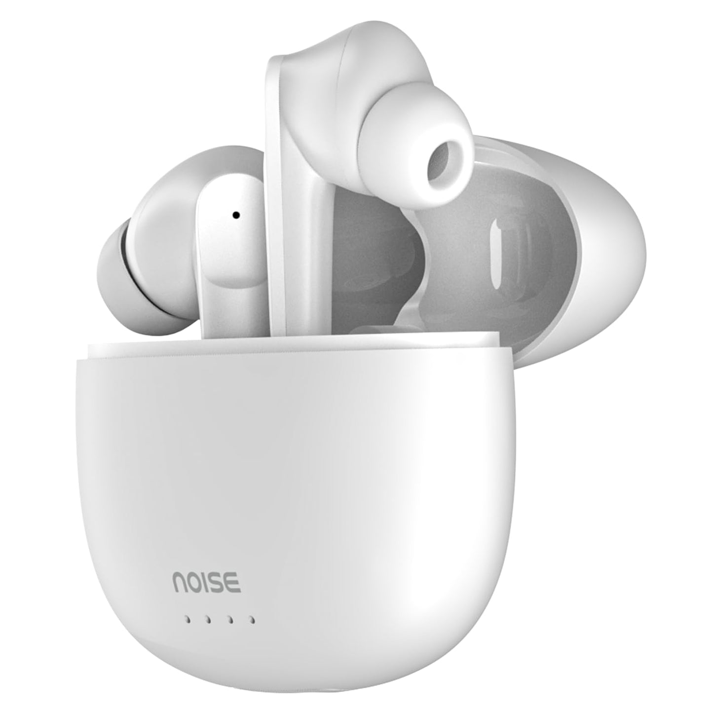 Noise Buds VS104 Truly Wireless Earbuds with 45H of Playtime, Quad Mic with ENC, Instacharge(10 Min=200 Min), 13Mm Driver, Low Latency, BT V5.2 (Charcoal Black)
