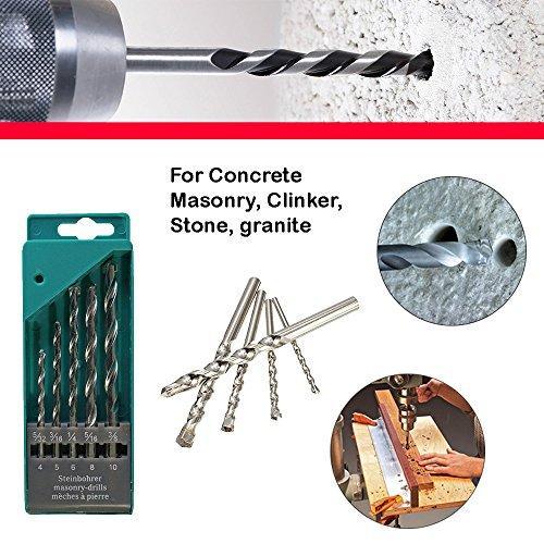 Metal Drill Bit Set (Multicolor, 5-Piece) - Springkart 
