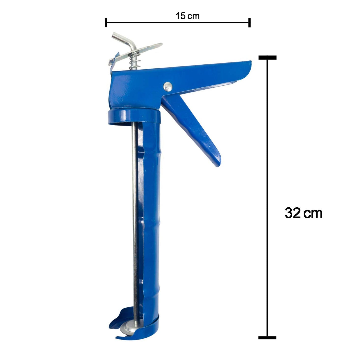 Heavy Duty Steel Silicon Sealant Caulking Gun - Springkart 