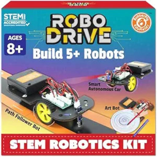 Butterfly EduFields 5in1 STEM Robotics kit | Robotics Kits for Kids Ages 8 9 10 11 12 Years Old Boys Girls | Electronics Sensor Toy Modules | No Coding Required | Birthday Gift for Kids Ages 8+
