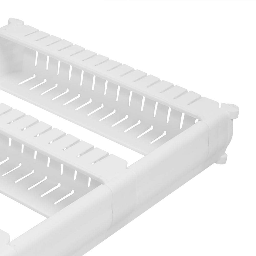Multipurpose 2 Layer Slim Side Space Saving Storage Organizer Rack Shelf - Springkart 