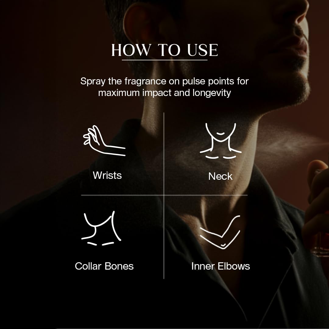 Skinn By Titan | Raw Perfume - 50 Ml | Perfume For Man | Gift for Men | Premium Fragrance | Grooming Essentials | Long Lasting Smell for Men |Fresh, Woody, Spicy | Eau De Parfum