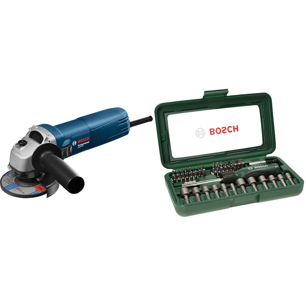 BOSCH Professional GWS 600 Angle Grinder | 670W Power | No-load Speed of 11000 RPM | Versatile Cutting and Grinding Tool | M10 Grinding Spindle Thread | 100 mm Disc | 1 Year Warranty