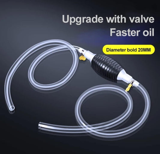 Portable Fuel Transfer Pump Kit for Petrol, Diesel & Liquids - Springkart 