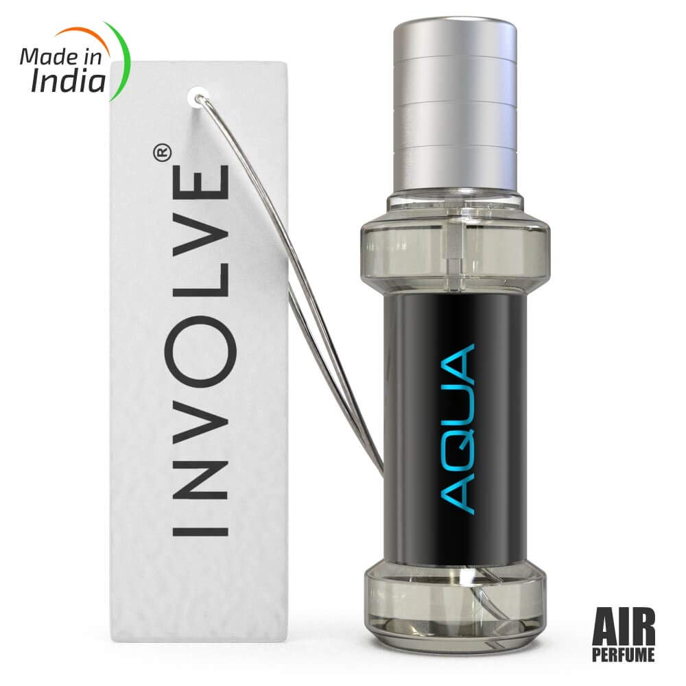 INVOLVE Elements Aqua Spray Air Perfume | Fine Fragrance Car Scent Air Freshener - IELE01-30ml | Car fresheners | Car accessories interior | Long lasting fragrance | Car perfume