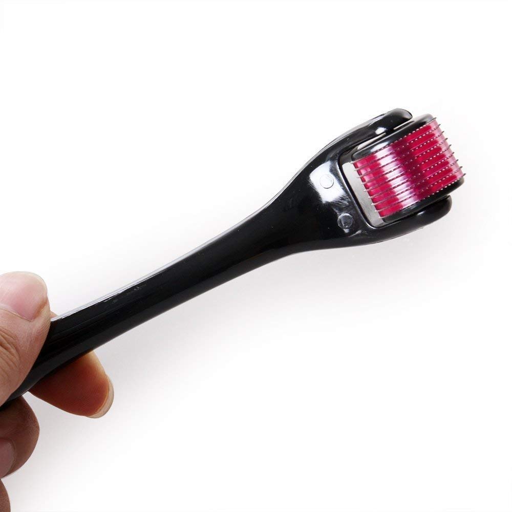 Derma Roller Anti Ageing and Facial Scrubs & Polishes Scar Removal Hair Regrowth - Springkart 