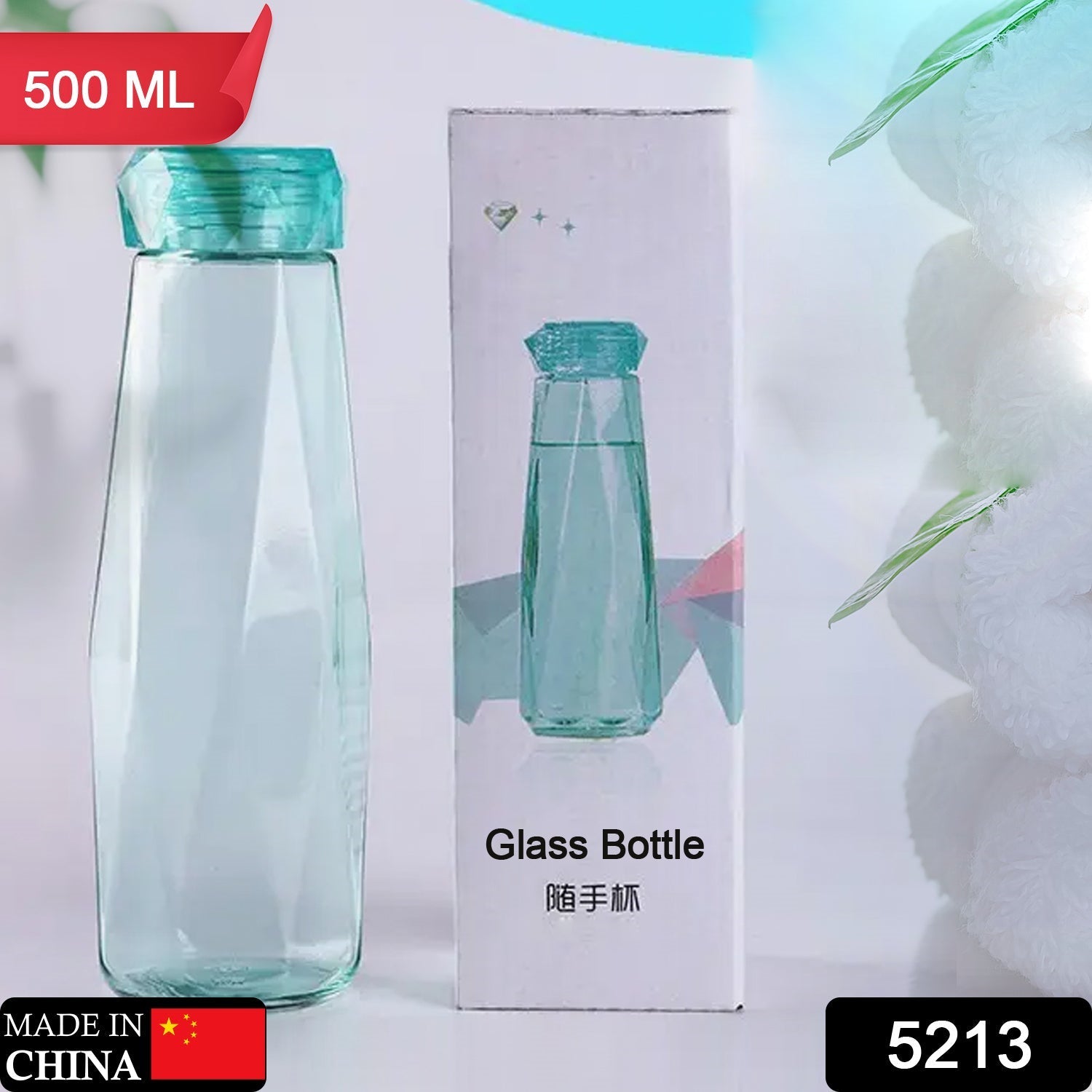 Glass Fridge Water Bottle Plastic Cap For Home & Kitchen Use - Springkart 