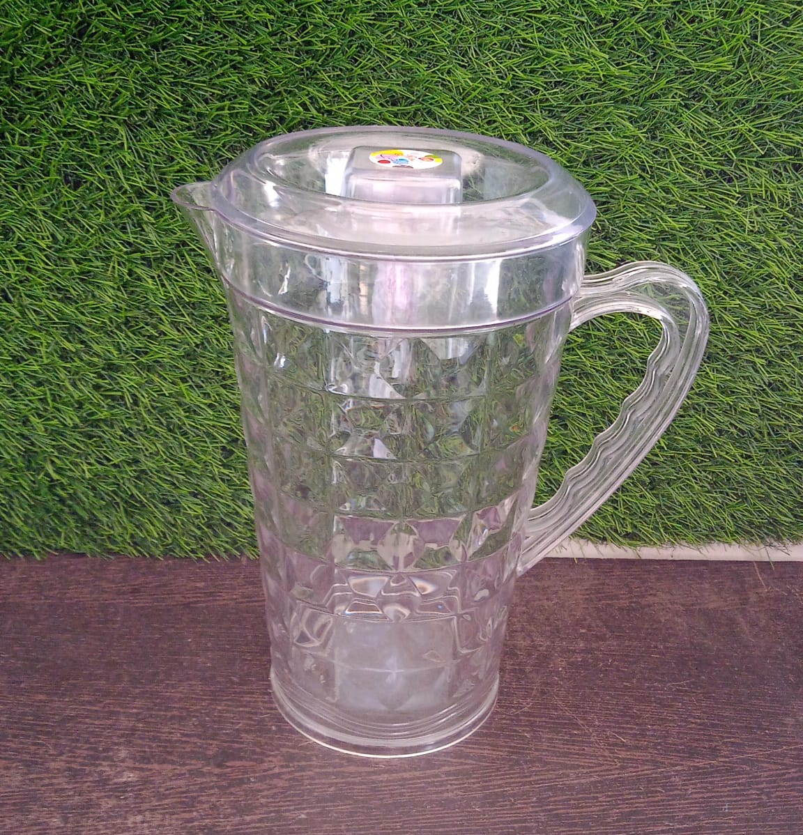 Mocktail Pet Jug Plastic Jug With lid, Drinking Beverage Jag, Transparent Tableware Reusable BPA Free, Plastic Water jug for Home use, Perfect for Home, Restaurants - Springkart 