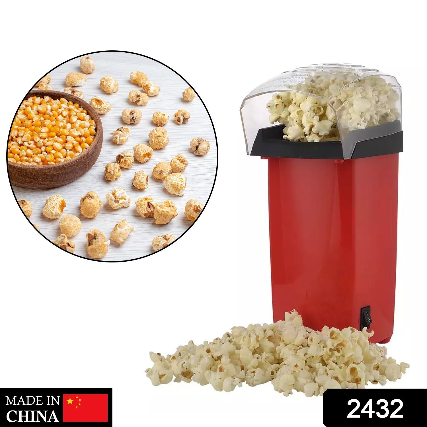 Popper Maker Machine Electric Snack Maker - Springkart 