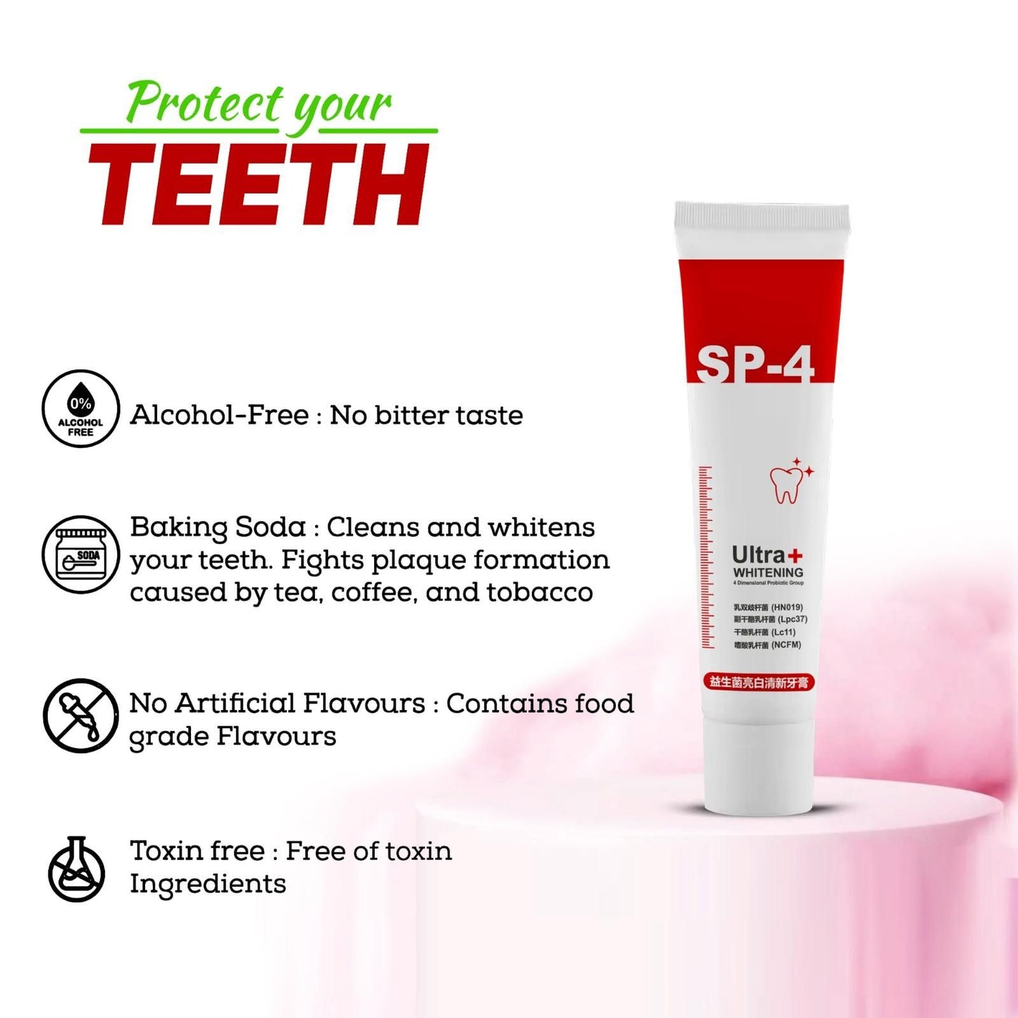 Whitening Toothpaste (Buy 1 Get 1 Free)