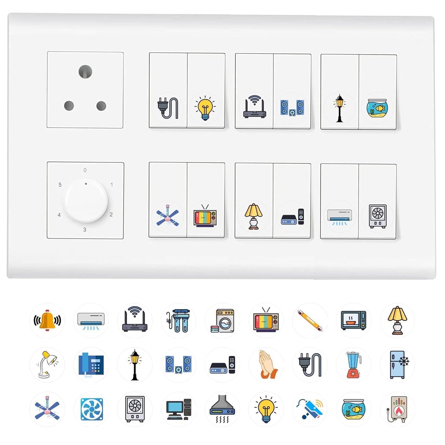 3D Premium Switch Stickers (149 Stickers) - Springkart 