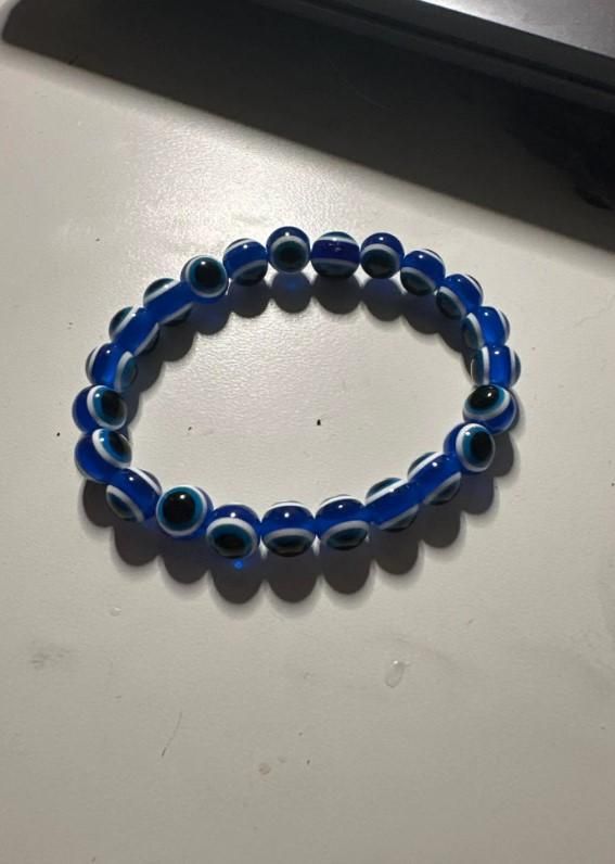 Evil Eye Bracelet Blue Beads - Springkart 