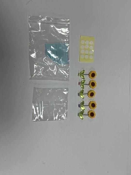 Swinging Sun Flower Dashboard Decor For Car (Pack of 5)