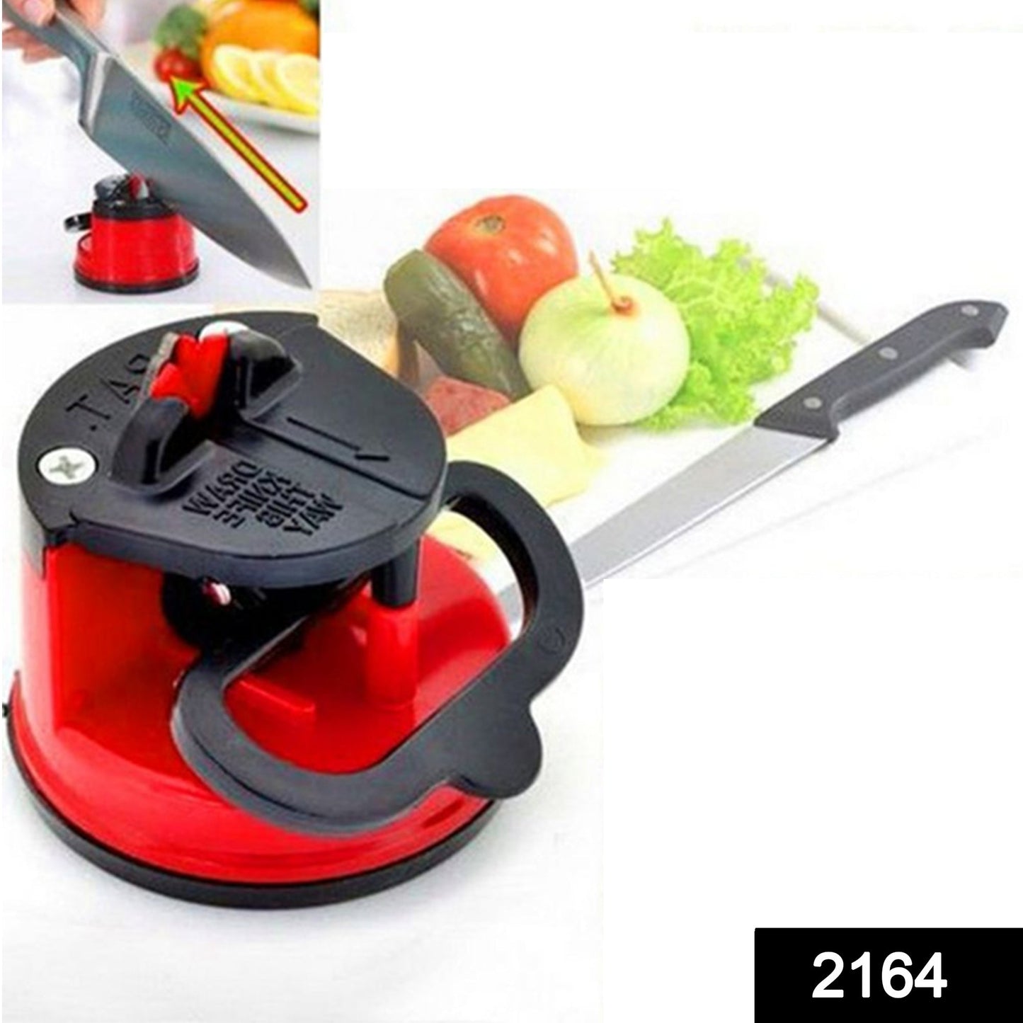 Manual Kitchen Knife Sharpener for Sharpening Stainless Steel - Springkart 