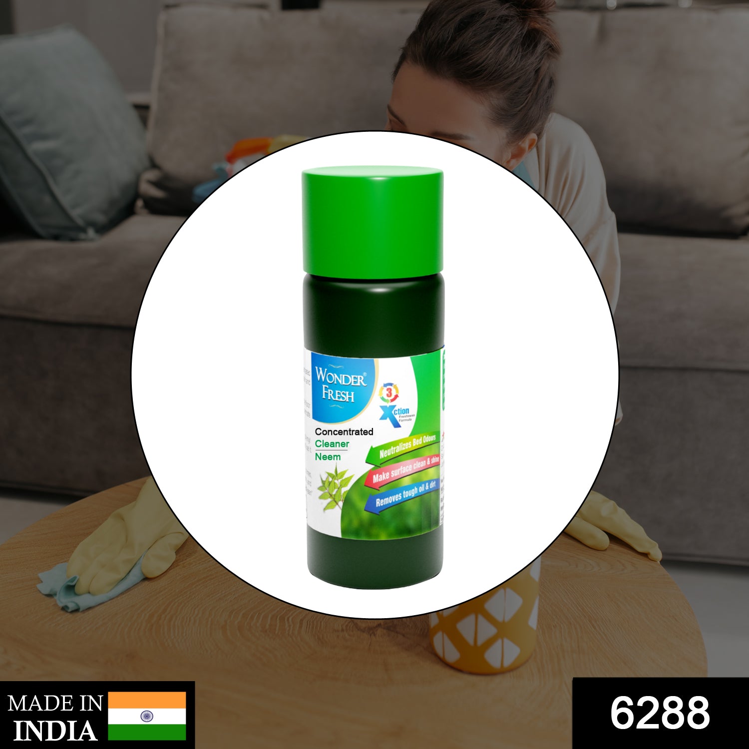6288 Mop Floor Surface Cleaner Liquid - Disinfectant Insect Repellent - Springkart 