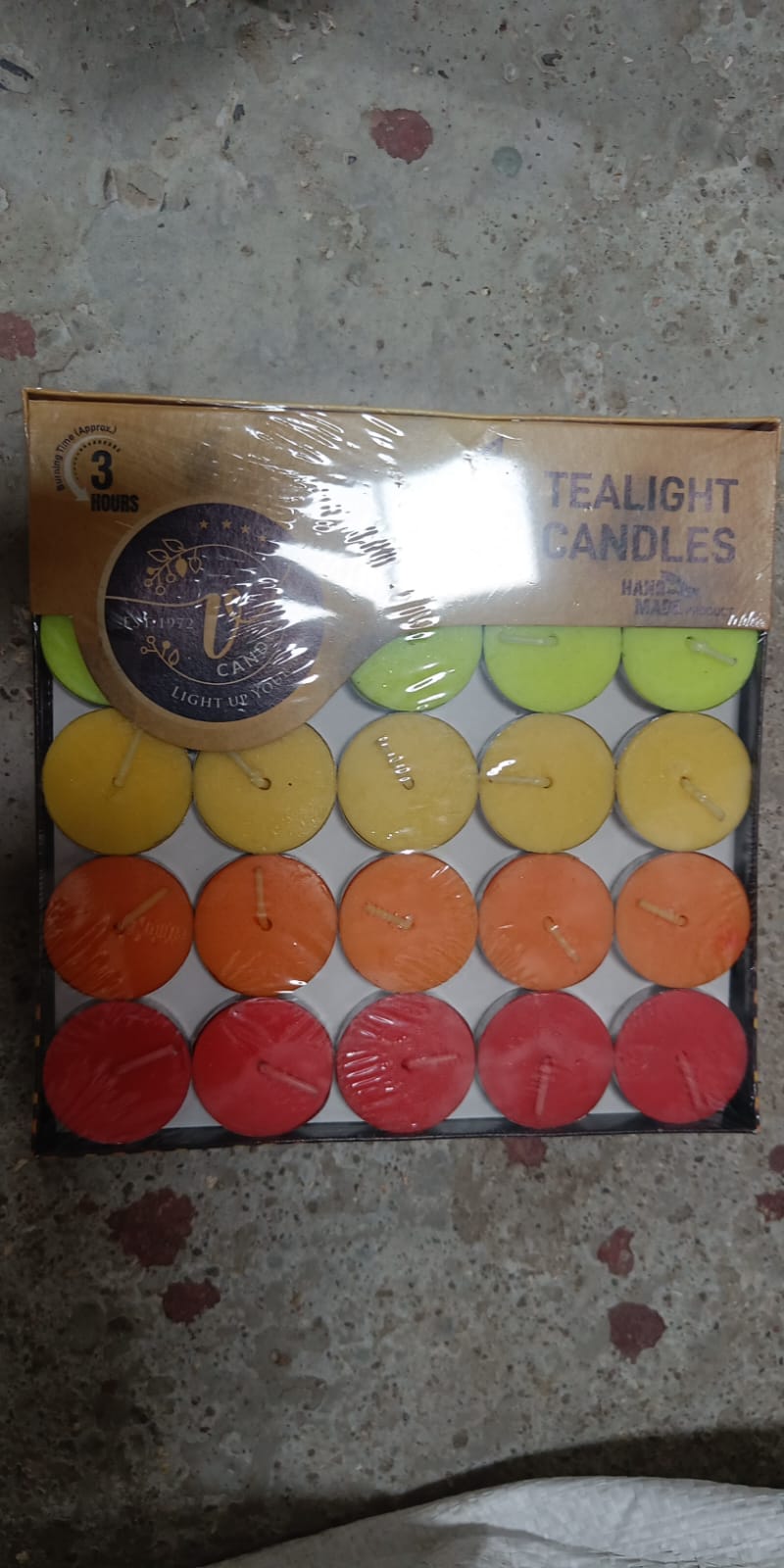 DECORATIVE COLOR CANDLE LIGHT CANDLE PERFECT FOR GIFTS, HOME, ROOM, BIRTHDAY, ANNIVERSARY DECORATIVE CANDLES (50 Pc Set) - Springkart 