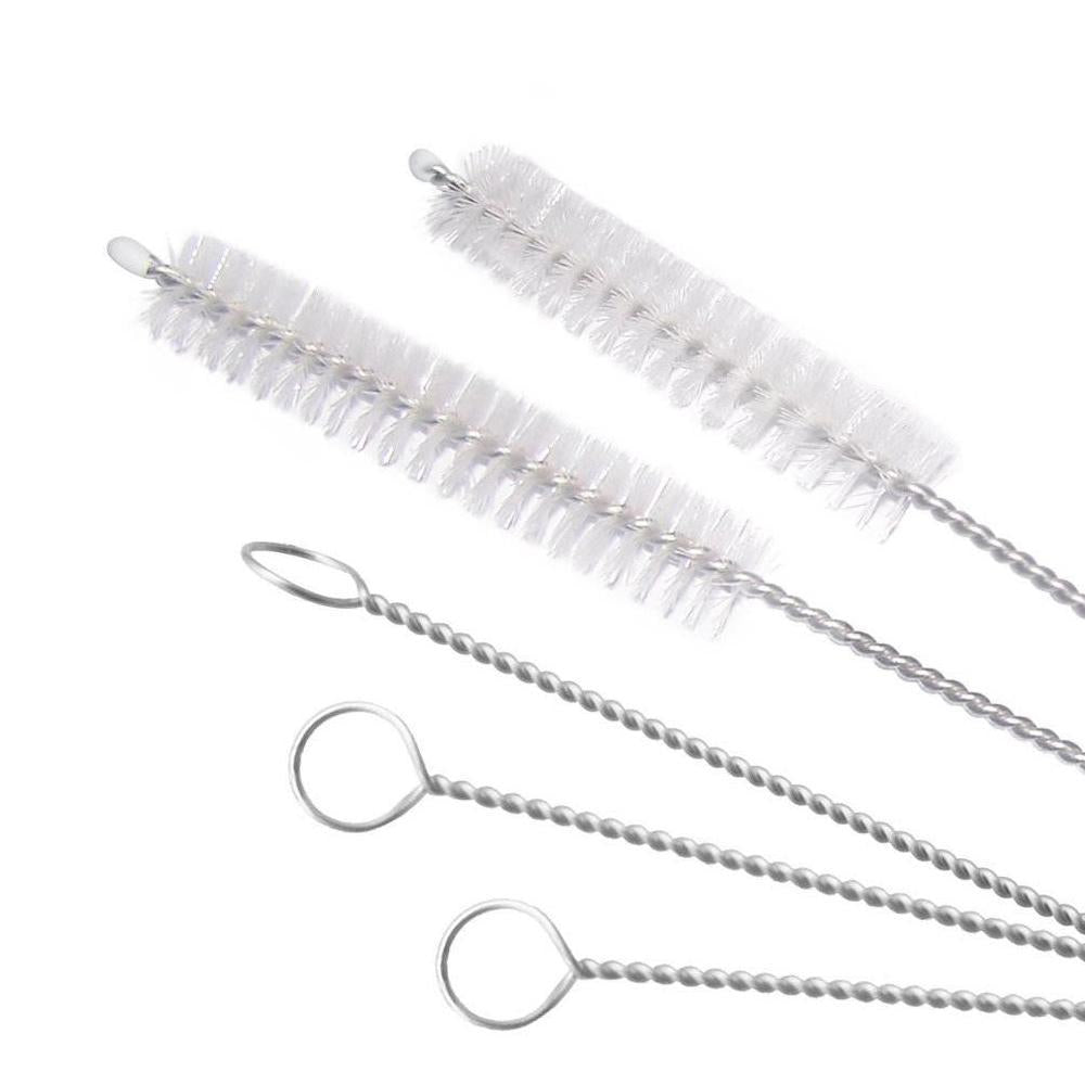 578 Stainless Steel Straw Cleaning Brush Drinking Pipe 23mm 1 Pcs - Springkart 