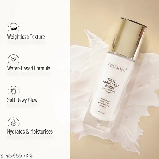 Swiss Beauty Real Make-Up Base Highlighting Primer - 01 Natural Tint