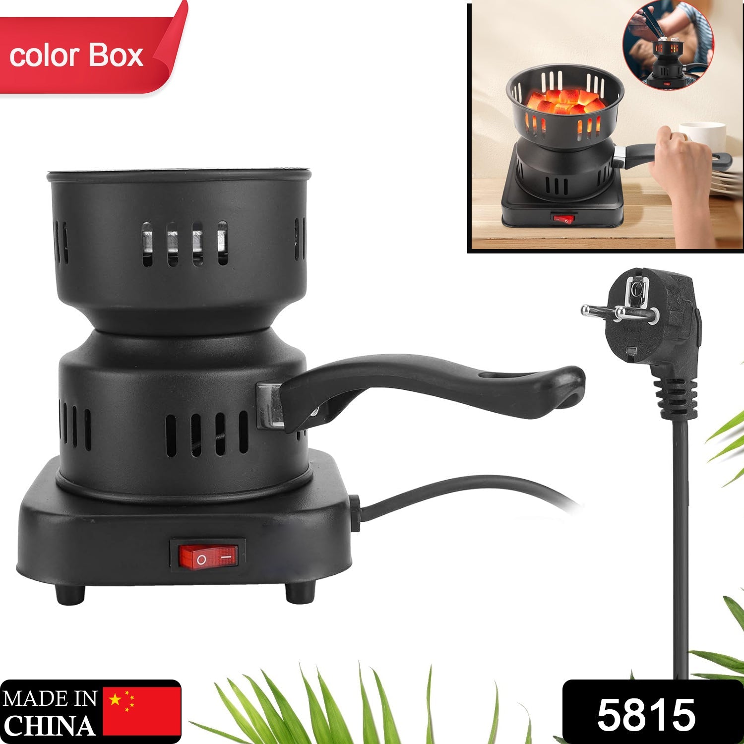 Mini Electric Stove: Heating, Hot Plate & Coffee/Tea Heater (Portable & Compact) - Springkart 