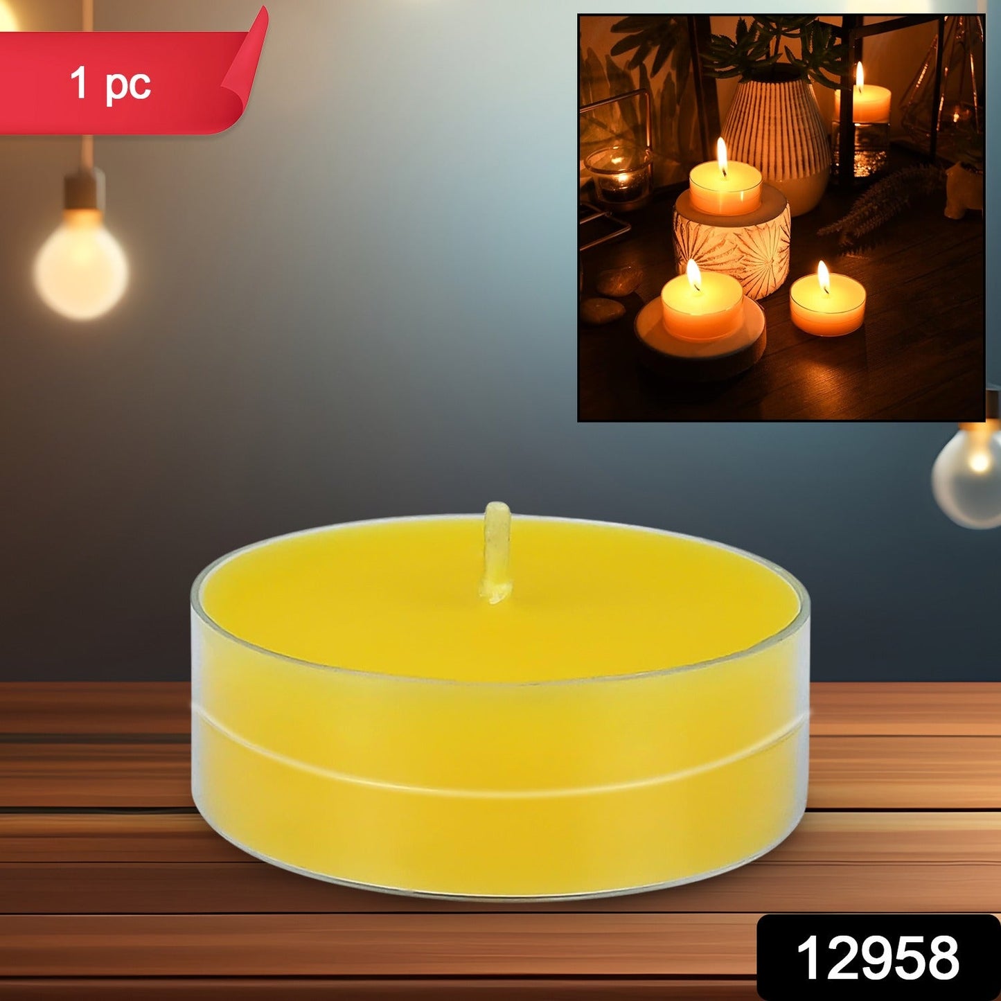 Tealight Diwali Candles for Home Decoration Smokeless Candles for Decorations Long Burning for Mood Dinners Parities Home Decoration Wedding Candle (1 Pc / Mix Color) Pack of 9pcs