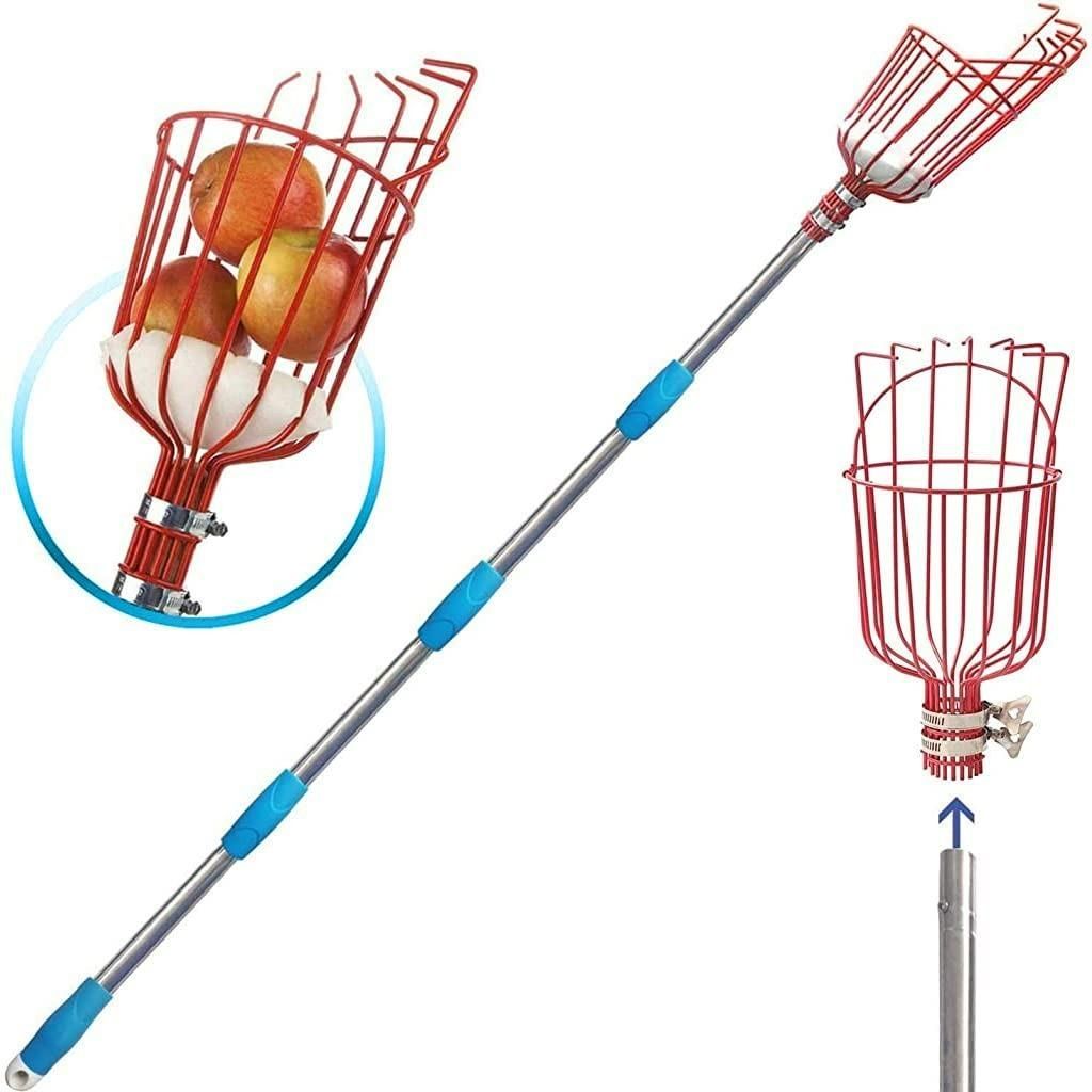 Fruit Picker with Basket