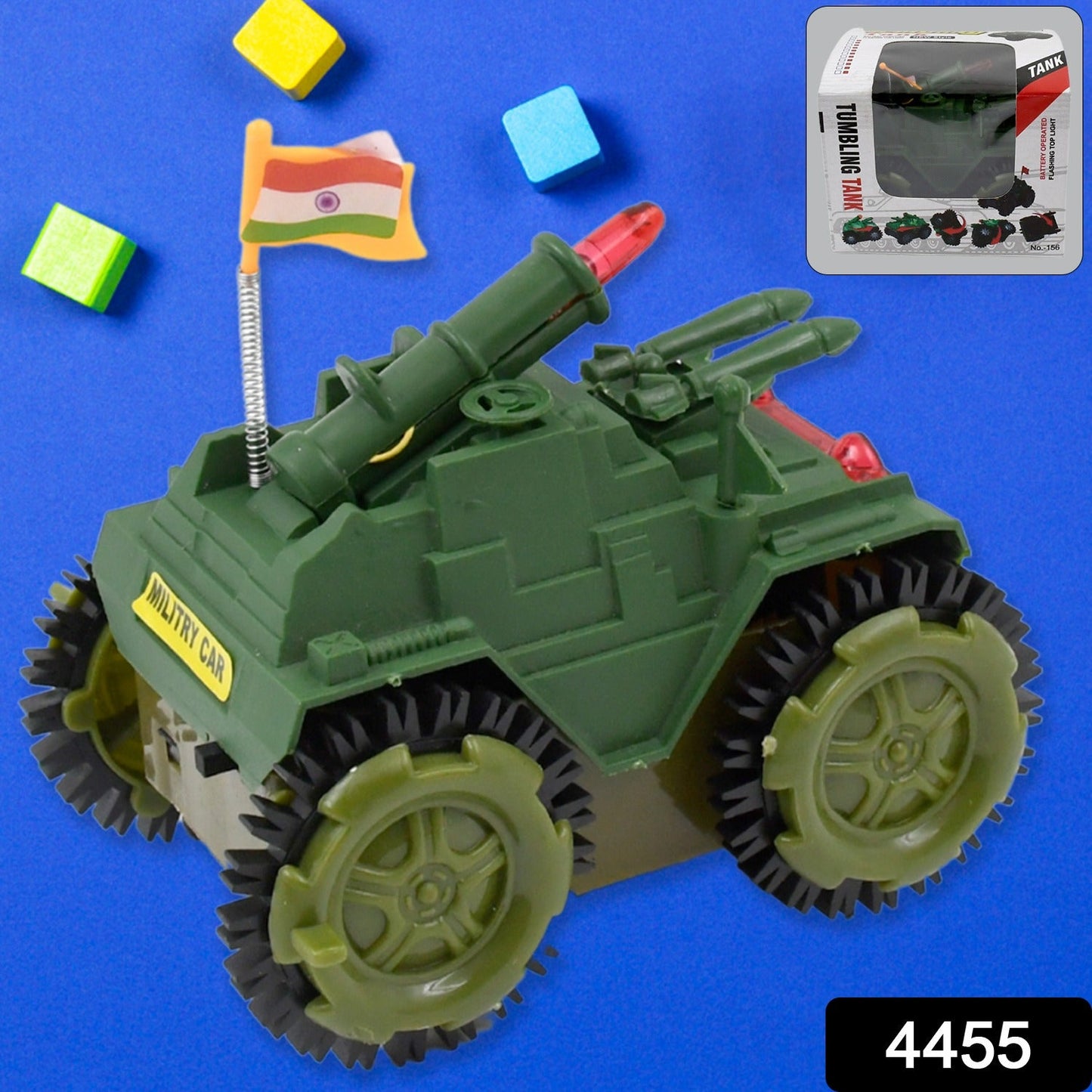 Children's Joy Tumbling Tank Toy Car - Springkart 